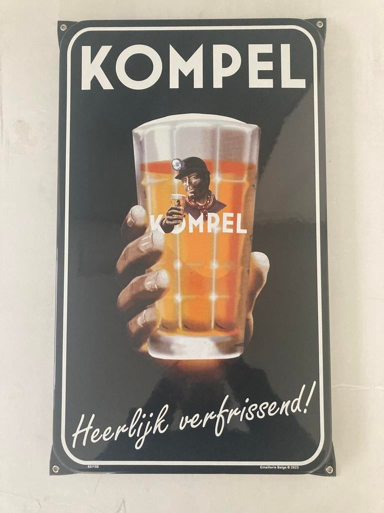Emaille kompel bord, Ophalen, Nieuw