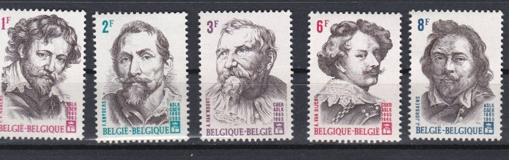 Belge 1965 - n 1322 - 1326 **, Envoi, Neuf