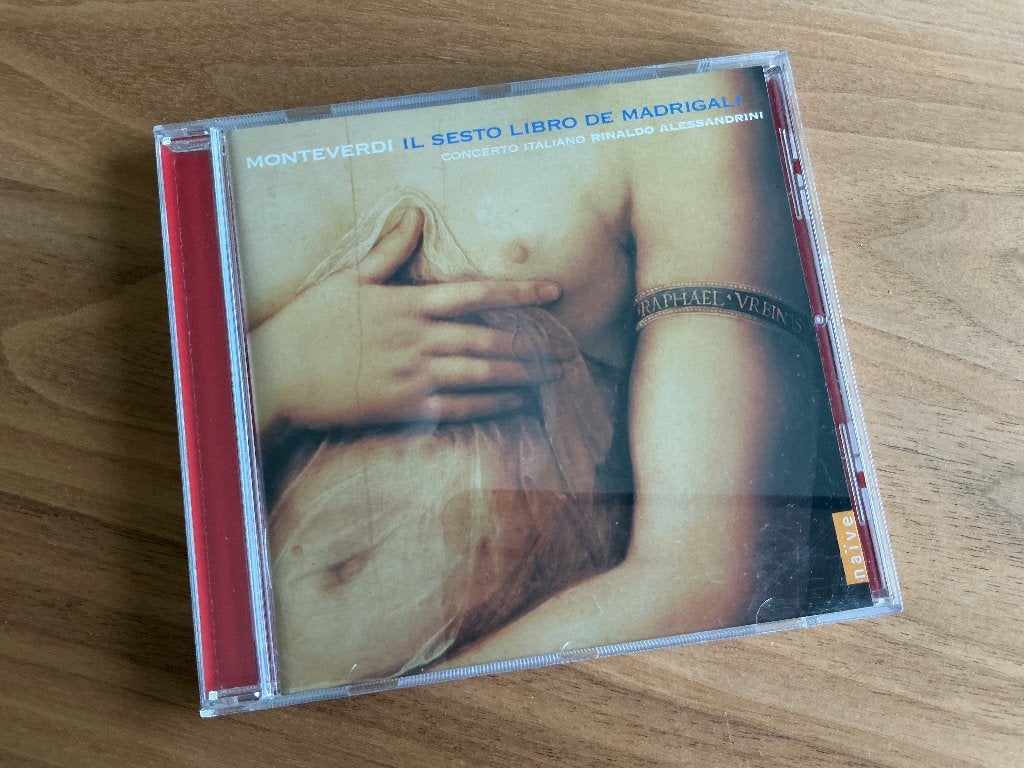 Monteverdi / Il sesto libro de madrigali / Alessandrini, Baroque, Enlèvement ou Envoi, Chant, Utilisé