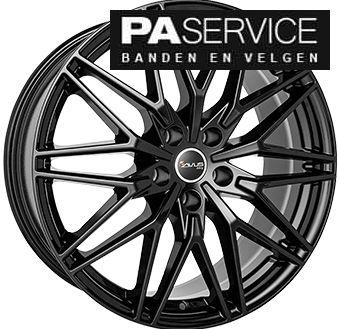 Nw 19 inch Gloss Black Avus BMW 5 G60 Winterset incl Goodyea, Auto-onderdelen, Banden en Velgen, 19 inch, -, -, Banden en Velgen