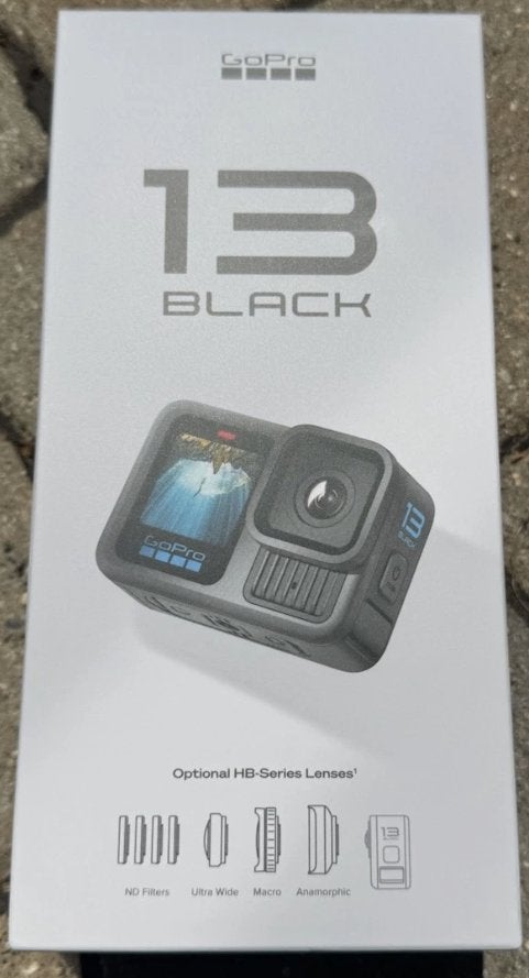 NOUVEAU ! GoPro HERO 13 noire 5,3K/60 27 Mpx, TV, Hi-fi & Vidéo, Enlèvement ou Envoi, Neuf, GoPro