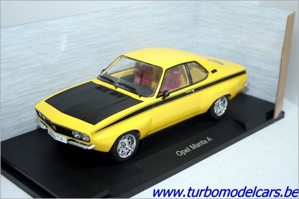 Opel Manta A Irmsher 1974 1/18 Model Car Group, Ophalen of Verzenden, Nieuw, Auto, Overige merken