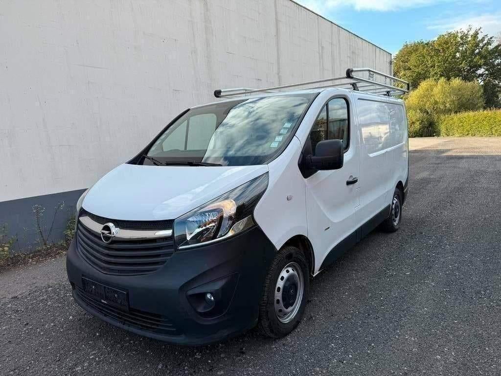 OPEL VIVARO / 1.6 D / 3 ZIT / AIRCO / 85000KM, Auto's, Voorwielaandrijving, Euro 5, Stof, Zwart