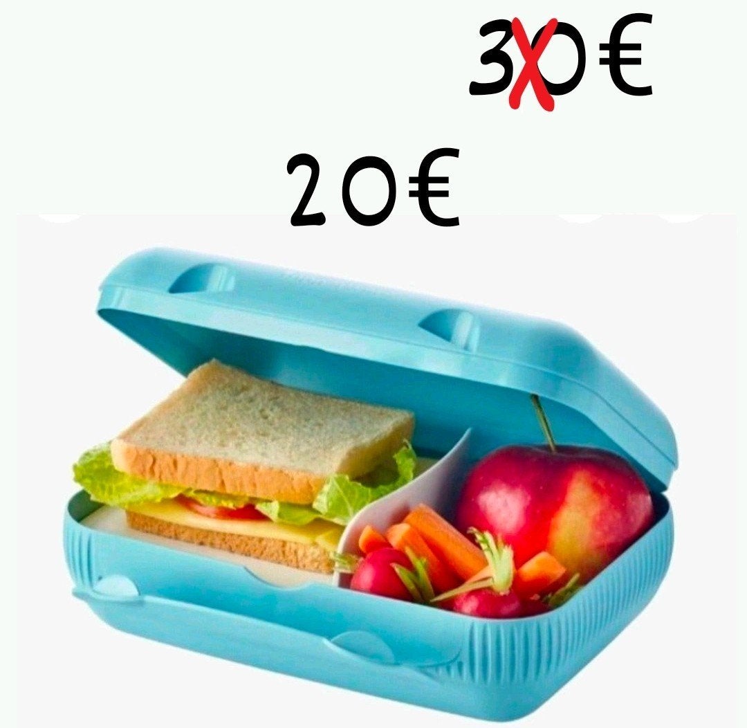 Tupperware eco lunchdoos fun, Ophalen of Verzenden, Nieuw