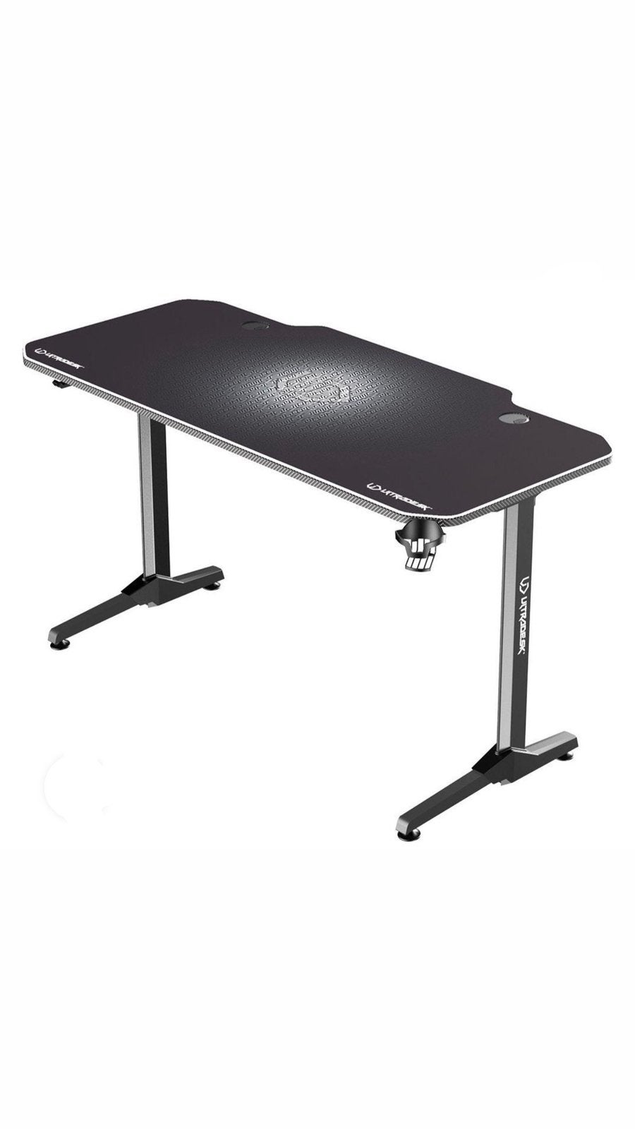 Bureau gaming ULTRADESK FRAG 140x60 cm + tapis XXL inclus, Enlèvement, Comme neuf, Bureau gaming