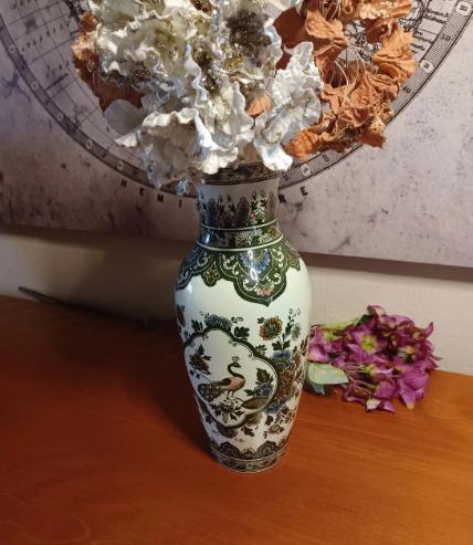 Prachtige Vintage Villeroy & Boch Vaas – "Paon" (Pauw), Antiek en Kunst, Ophalen of Verzenden