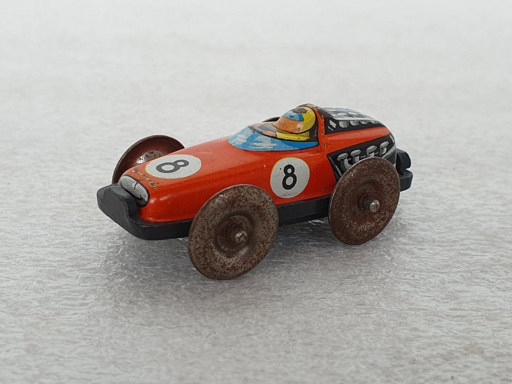 Technofix: Hot Race auto nummer 8 uit Hot Race 334 (1/72), Ophalen of Verzenden, Gebruikt, Auto