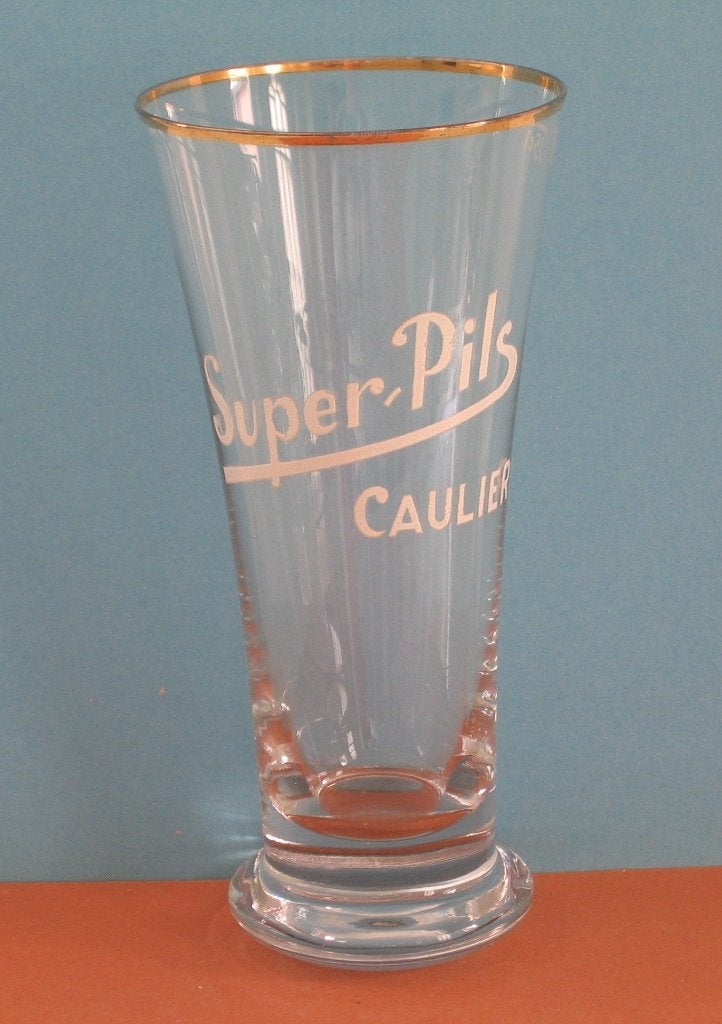 VERRE À BIÈRE CAULIER 746, Enlèvement, Utilisé, Verre ou Verres, Autres marques