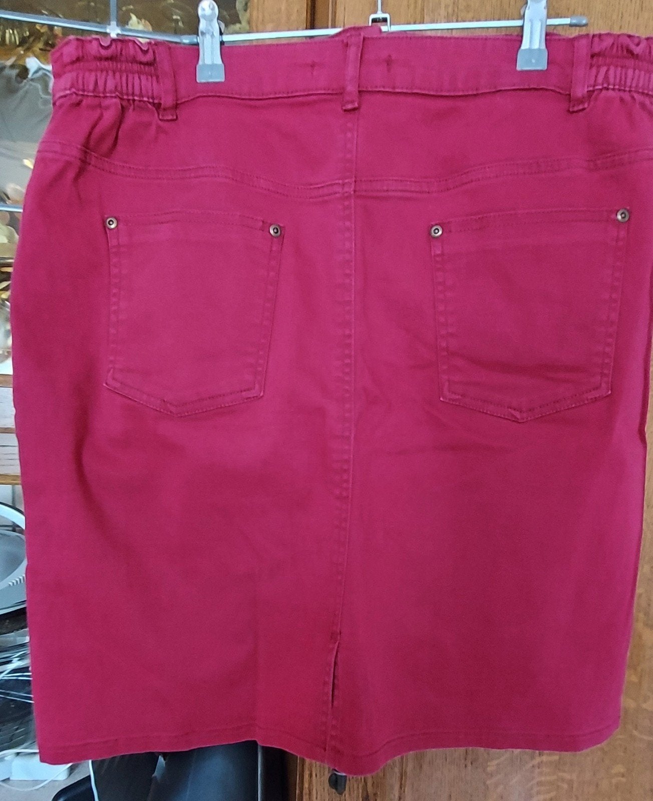 jupe rouge bordeaux 46 neuve, Kleding | Dames, Rokken, Ophalen of Verzenden, Rood