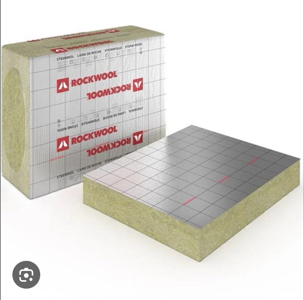 Rockwool premium silver 18 cm, Doe-het-zelf en Bouw, Ophalen, 12 cm of meer, Nieuw, Steenwol