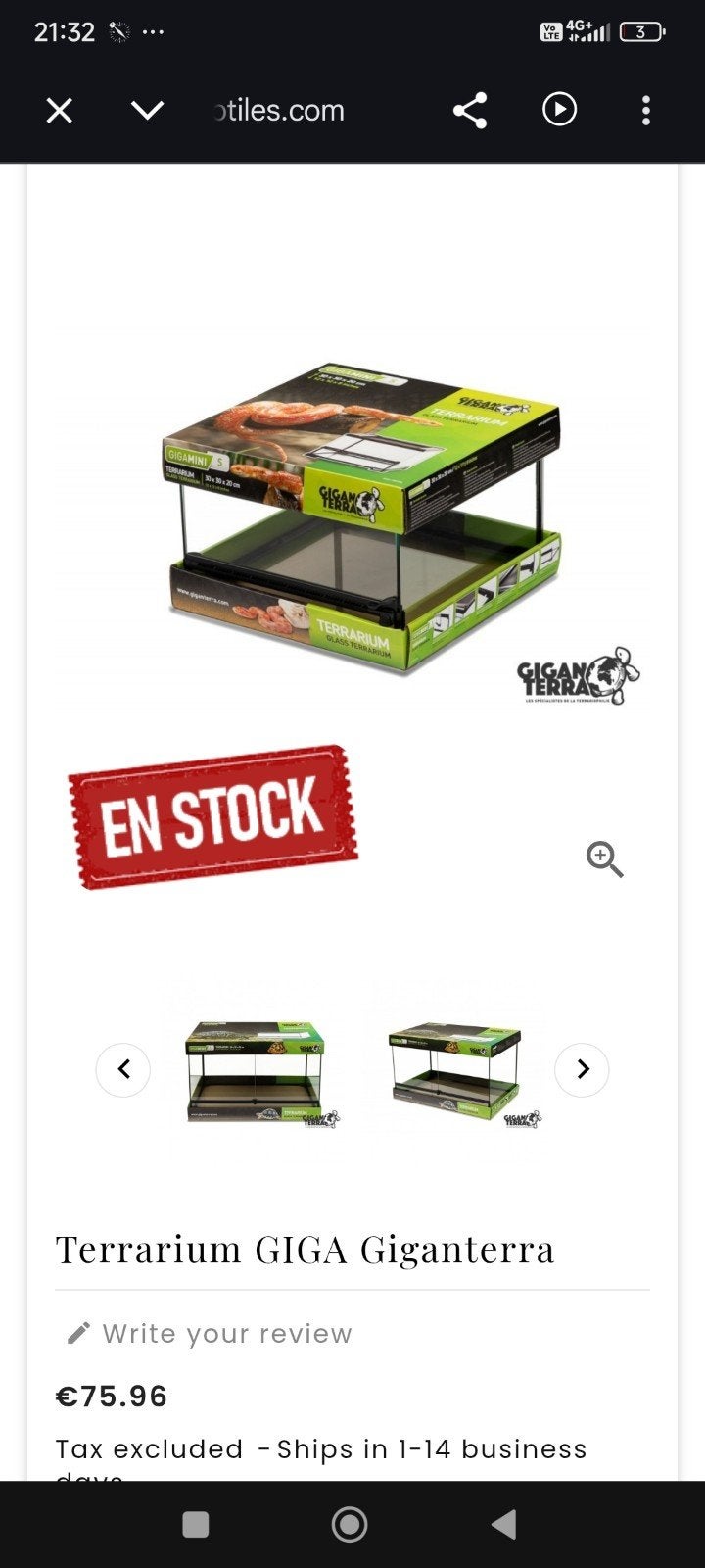 Terrarium 39.5x39.5 29.5 hoog, Enlèvement, Comme neuf, Terrarium ou Paludarium