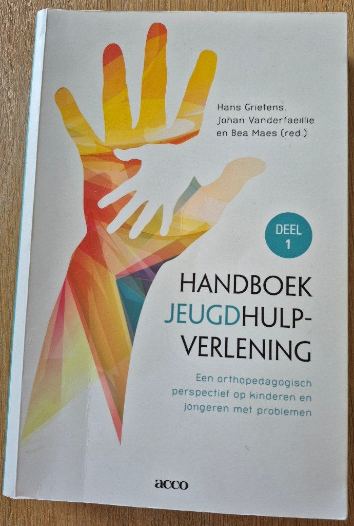 Handboek Jeugdhulpverlening - Deel 1, Boeken, Sociale wetenschap, Diverse auteurs, Ophalen, Gelezen
