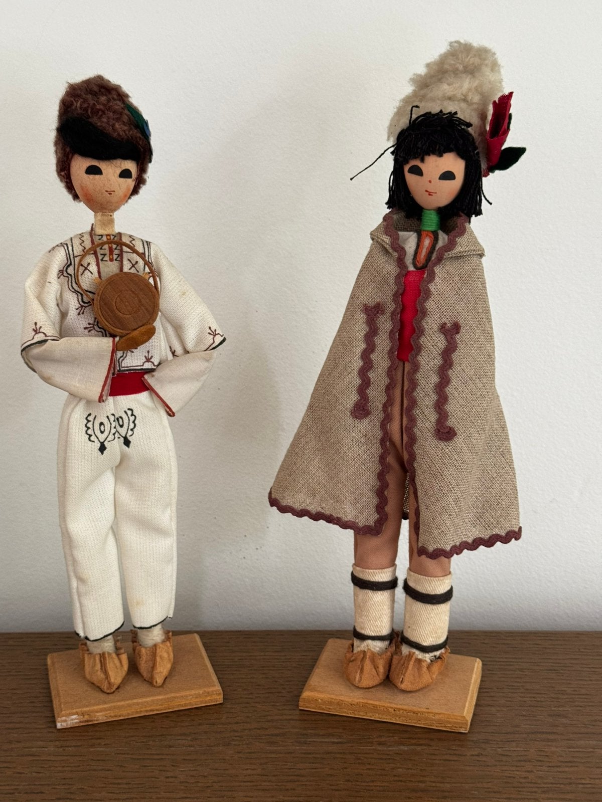 Poupées Folkloriques Bulgarie Vintage 32cm - Années 70/80, Enlèvement ou Envoi, Comme neuf, Poupée