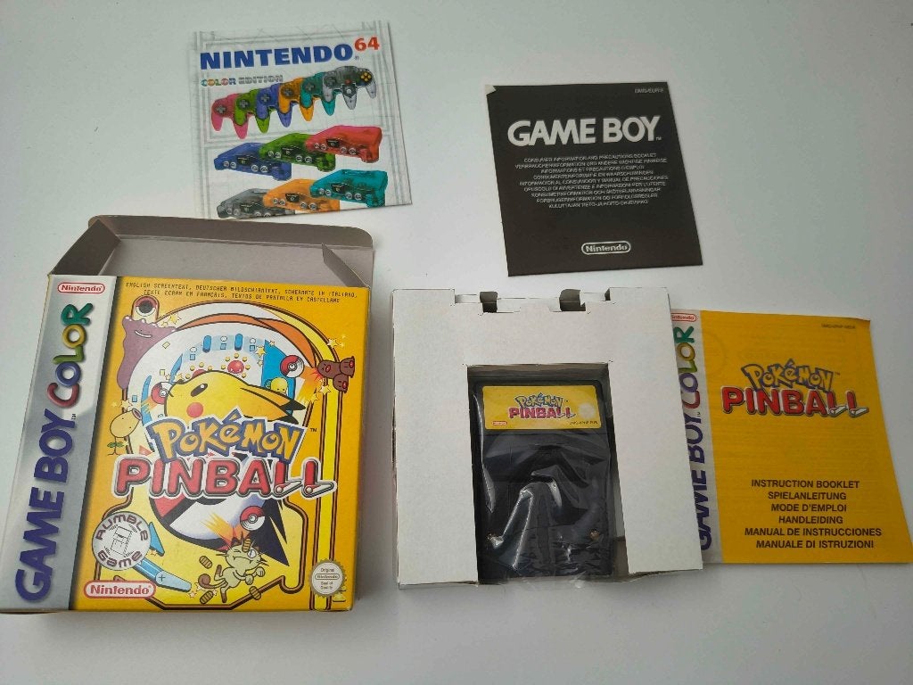 Jeu Pokemon Pinball pour garçon, couleur, Enlèvement ou Envoi, Utilisé