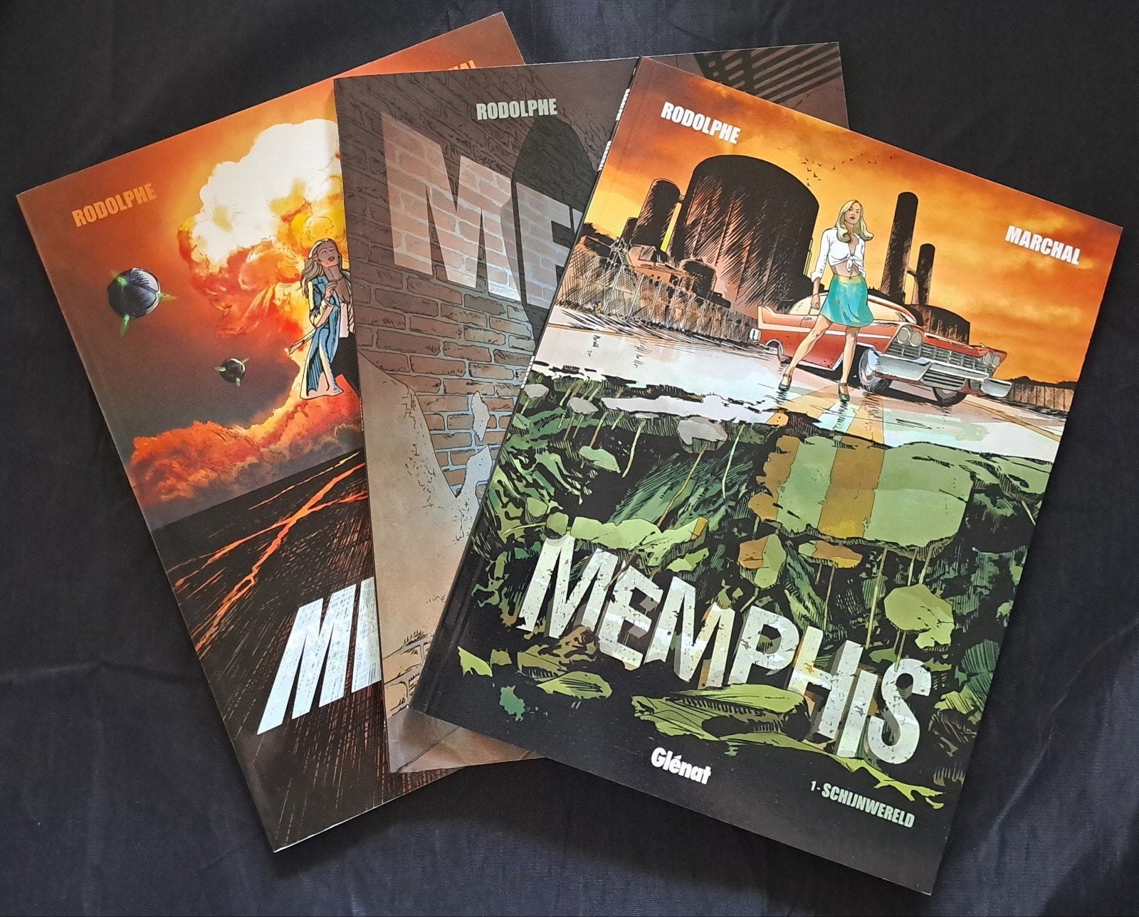 Volledige reeks Memphis ( Rodolphe - Marchal ), Enlèvement ou Envoi