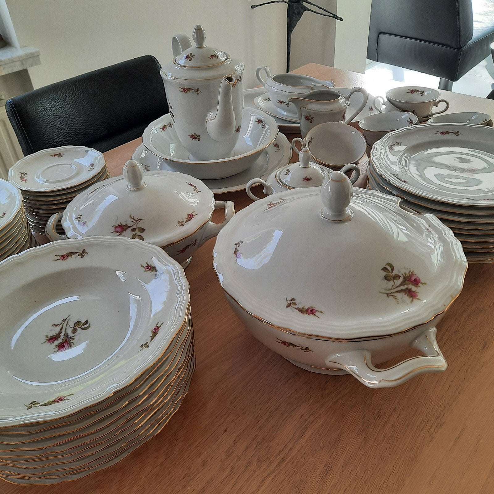 vintage volledig servies, Ophalen