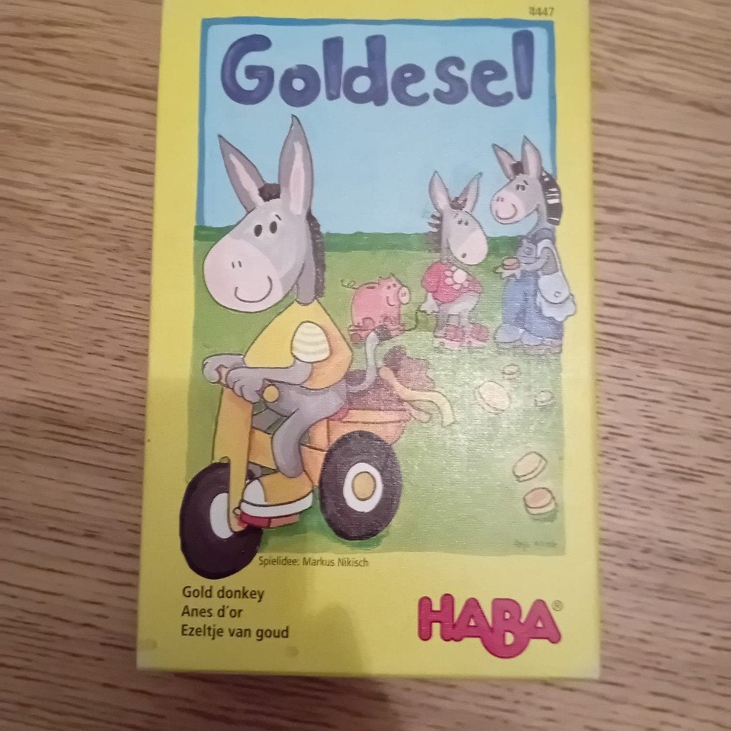 Ezeltje van Goud (Haba), Enlèvement, Comme neuf