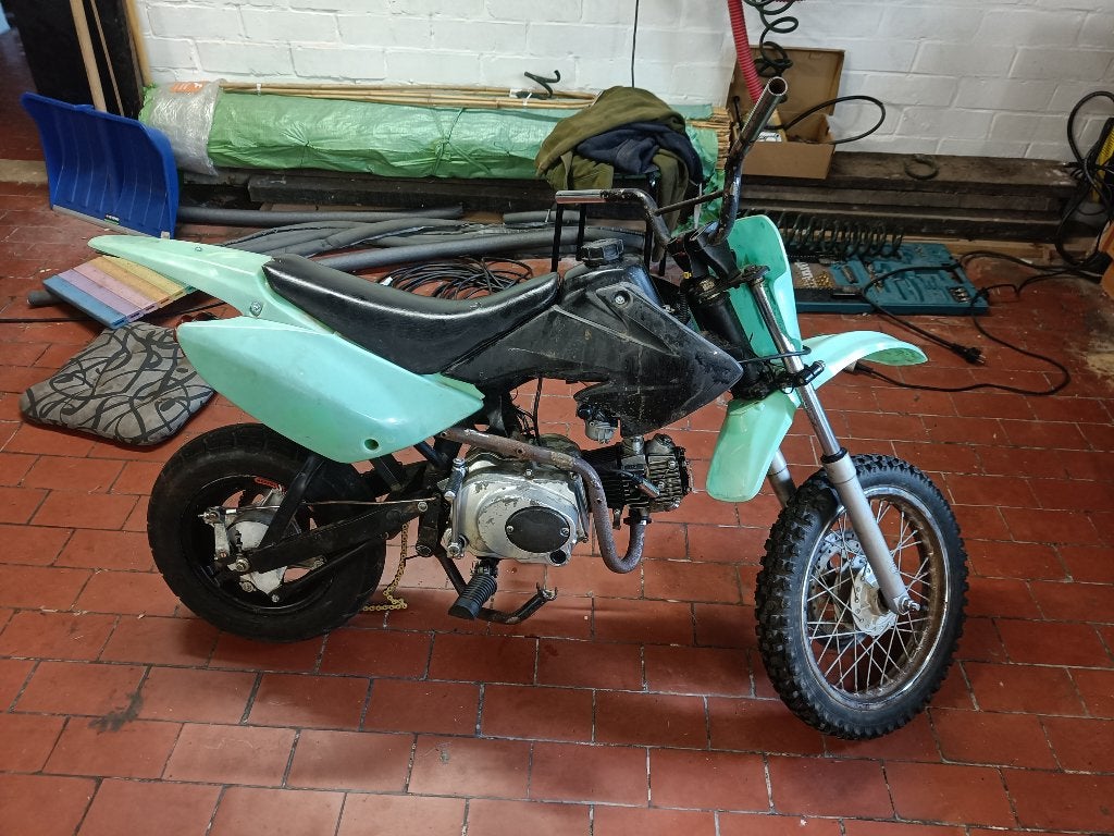 50 cc cross, Ophalen, Gebruikt