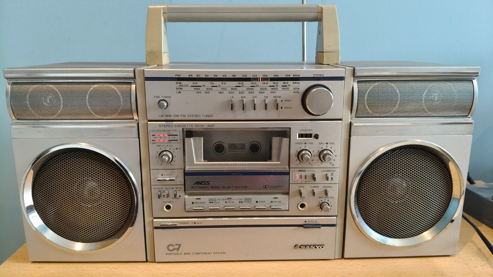 sanyo c7, Ophalen of Verzenden, Radio