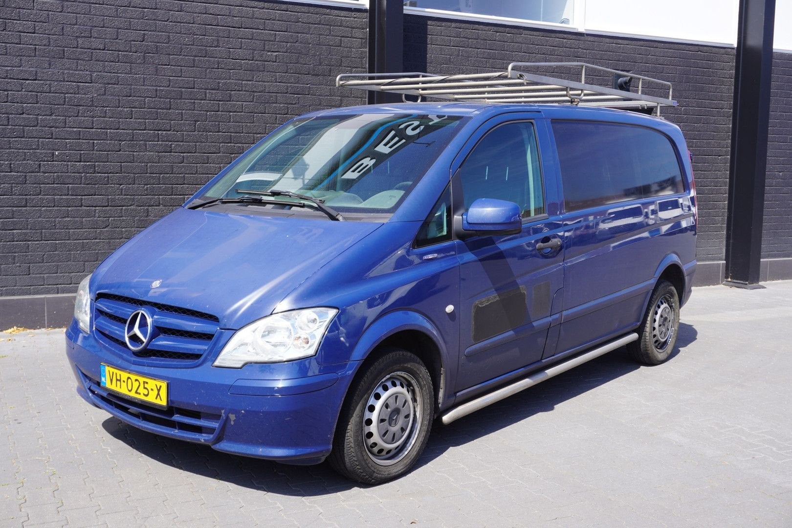 Mercedes-Benz Vito 110 CDI Lang - Airco - Cruise - Imperiaal, Autos, Achat, Entreprise, Boîte manuelle, Mercedes-Benz