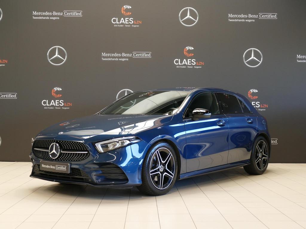 Mercedes-Benz A-Klasse 180d AMG-line DOS 8421, Autos, 116 ch, Noir, 5 portes, Automatique