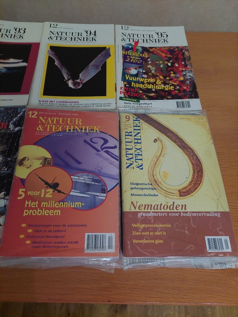 Natuur & Techniek - maandblad - (in totaal 97 nummers), Verzamelen, Ophalen of Verzenden, 1980 tot heden, Tijdschrift