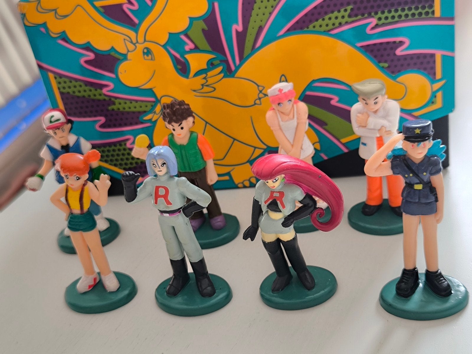 lot de 7 figurines anciennes Pokémon "Tomy" 1998, 1999, Collections, Enlèvement ou Envoi