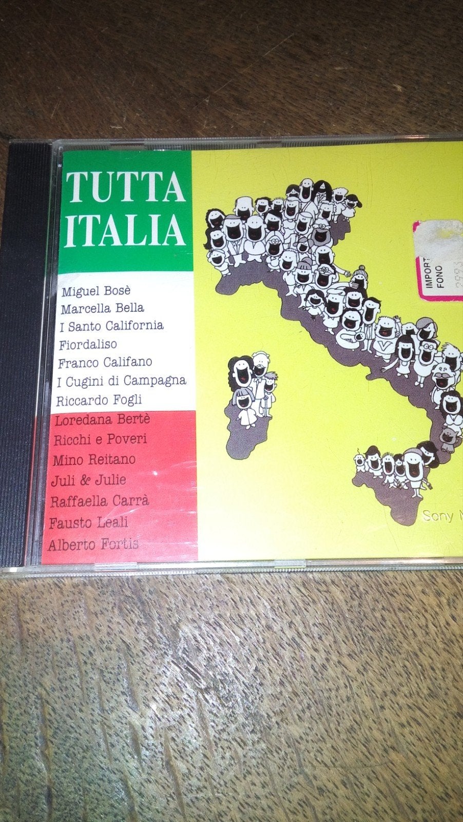tutta Italia, Enlèvement ou Envoi