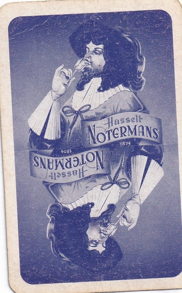 L 12 / S K NOTERMANS HASSELT, Enlèvement ou Envoi, Comme neuf, Carte(s) à jouer