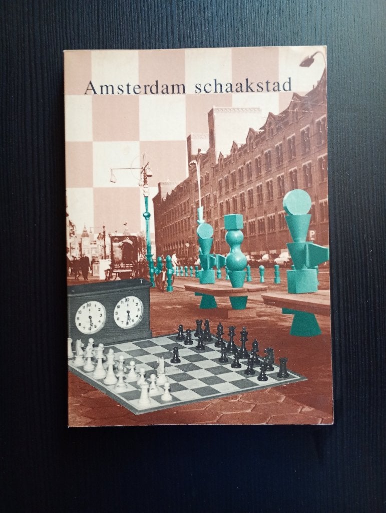 Amsterdam schaak stad, Hobby en Vrije tijd, Ophalen of Verzenden, Minder dan 500 stukjes, Zo goed als nieuw, Schaken