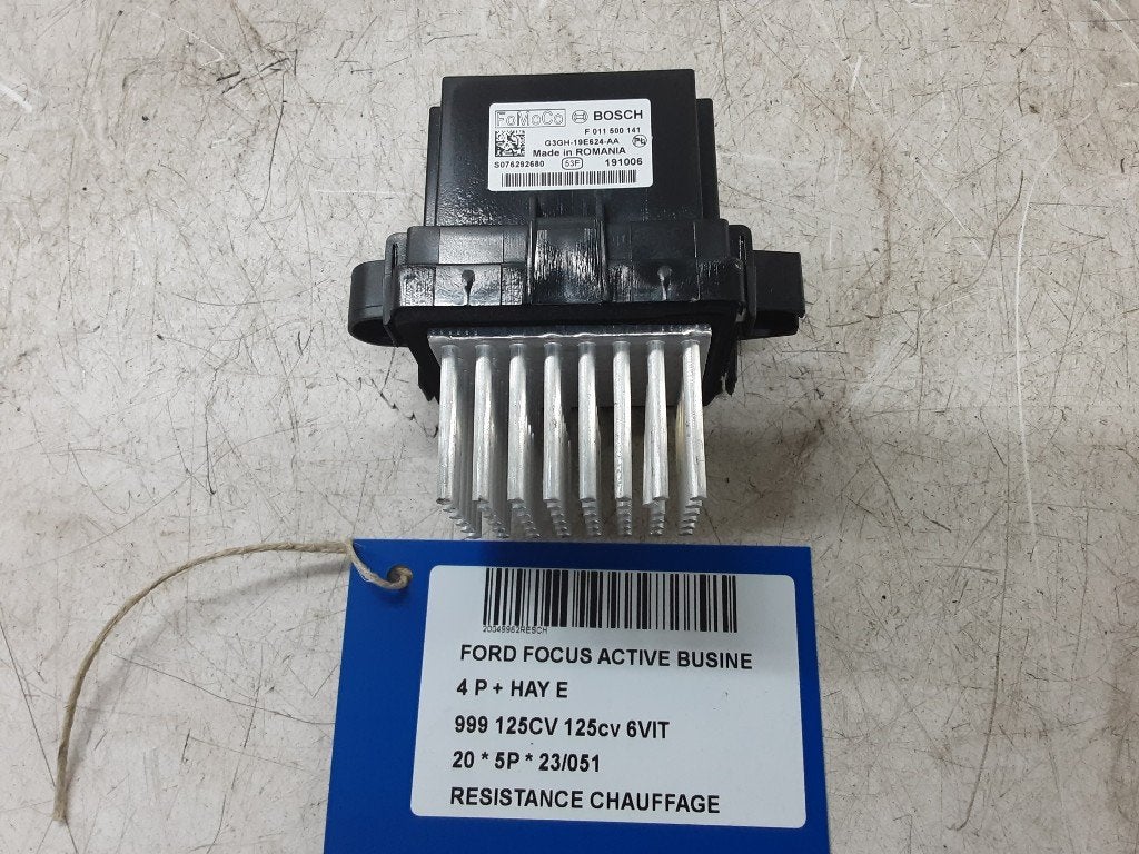 RESISTANCE CHAUFFE Ford Focus 4 (G3GH19E624AA), Autos : Pièces & Accessoires, Mevr. I. Hauben, Rue de l'Espoir 34 34
4030  GRIVEGNÉE, BE