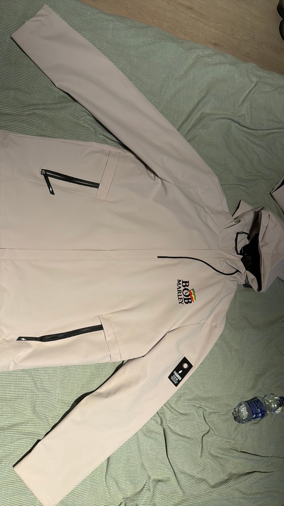 RegenJas bobmarley, Kleding | Heren, Jassen | Zomer, Ophalen, Nieuw, Maat 56/58 (XL), Beige