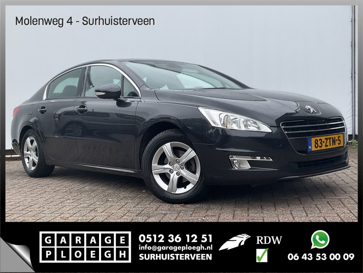 Peugeot 508 1.6 HDi Acces Trekhaak Cruise Clima Volledig Ond, Electronic Stability Program (ESP), 124 g/km, Bedrijf, Te koop