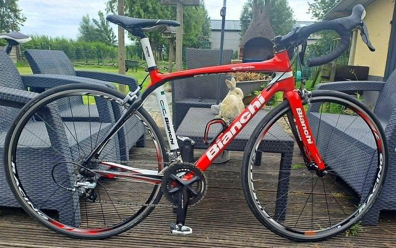 BIANCHI Infinito carbon, nieuwstaat. 52/54., Enlèvement, Comme neuf