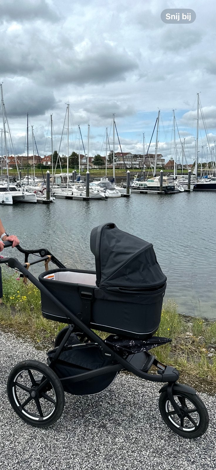 Thule urban glide 3 - loopbuggy, Comme neuf, Enlèvement, Maxi-Cosi, Poussette combi