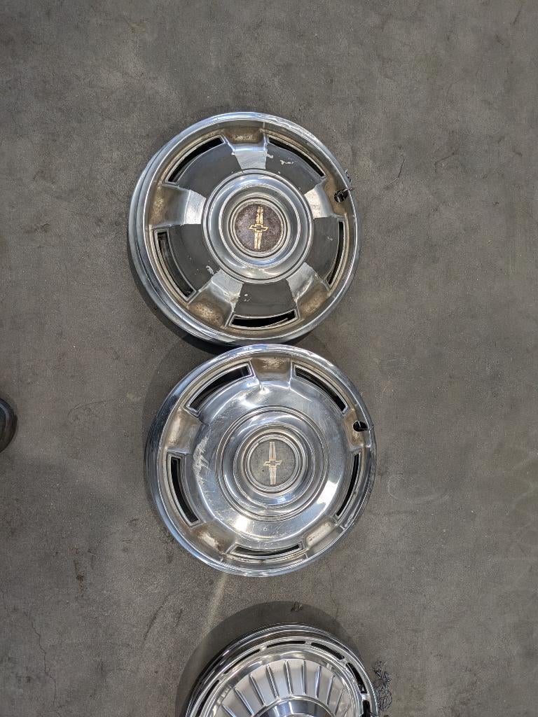 wieldeksels chevrolet corvair, Auto-onderdelen, Ophalen, Gebruikt, Chevrolet
