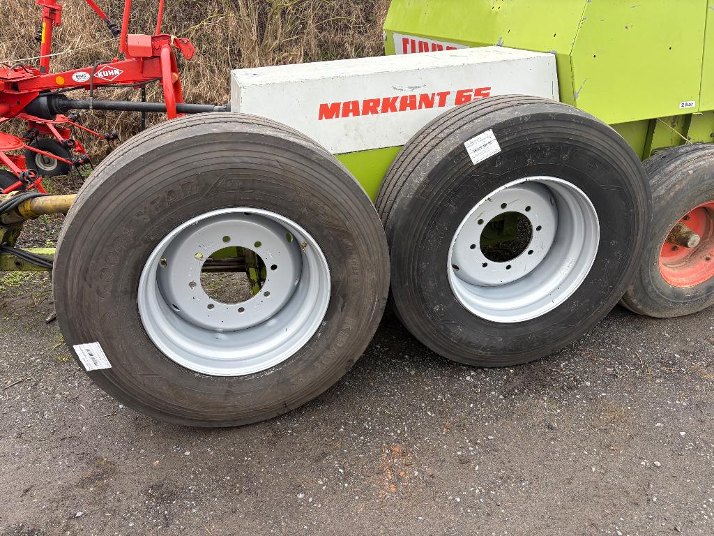 Roues agricoles Rolland 385/65 x 22,5, Articles professionnels, Enlèvement, Autres types