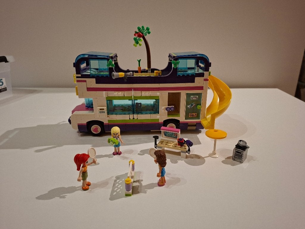 lego friends Vriendschapsbus (41395), Ophalen, Lego, Compleet, Friends