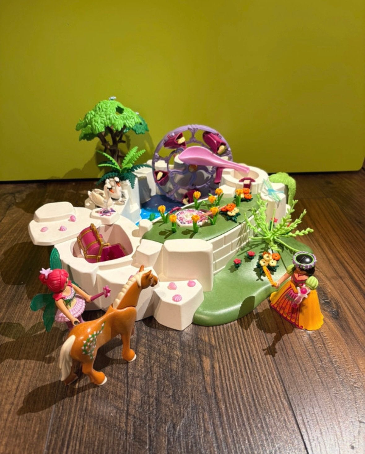 Playmobil: magische kristallenvijver, Gebruikt, Complete set, Fantasy, Overige typen