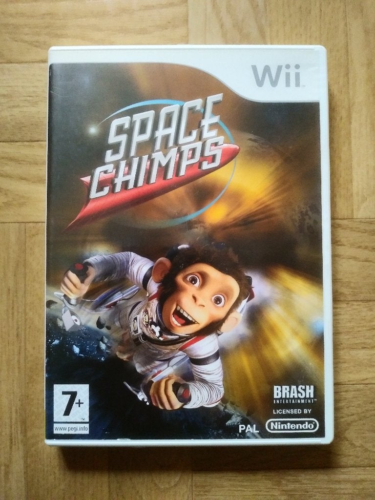 Space Shimps, jeu pour Wii ou Wii U, Enlèvement ou Envoi, 2 joueurs, À partir de 7 ans, Aventure et Action