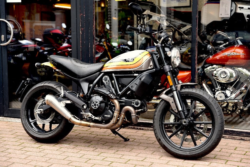 DUCATI SCRAMBLER MACH 2.0 ***MOTOVERTE.BE***, Motoren, 2 cilinders, Occasion, Bedrijf, 800 cc