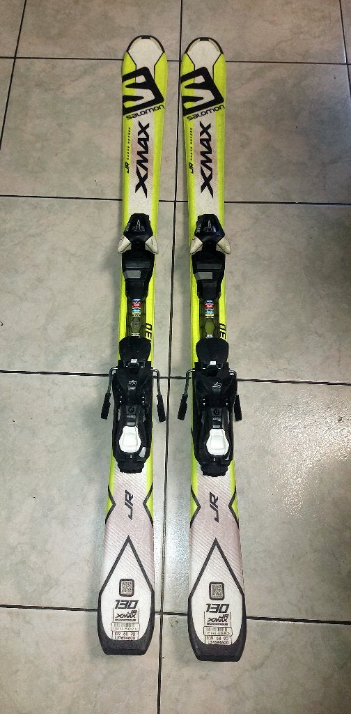 Salomon X-Max Ski - Maat 130, Gebruikt, 100 tot 140 cm, Salomon, Ophalen of Verzenden
