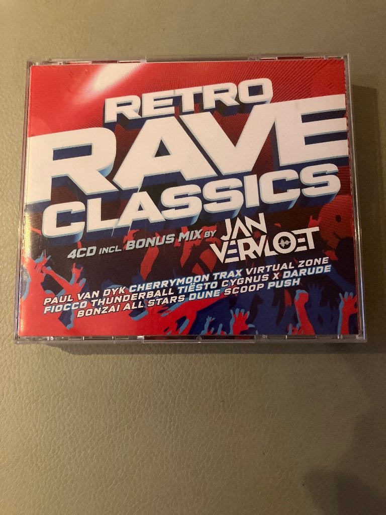 Retro rave classics ( cd box ), CD & DVD, Enlèvement ou Envoi, Comme neuf, Compilation, Techno