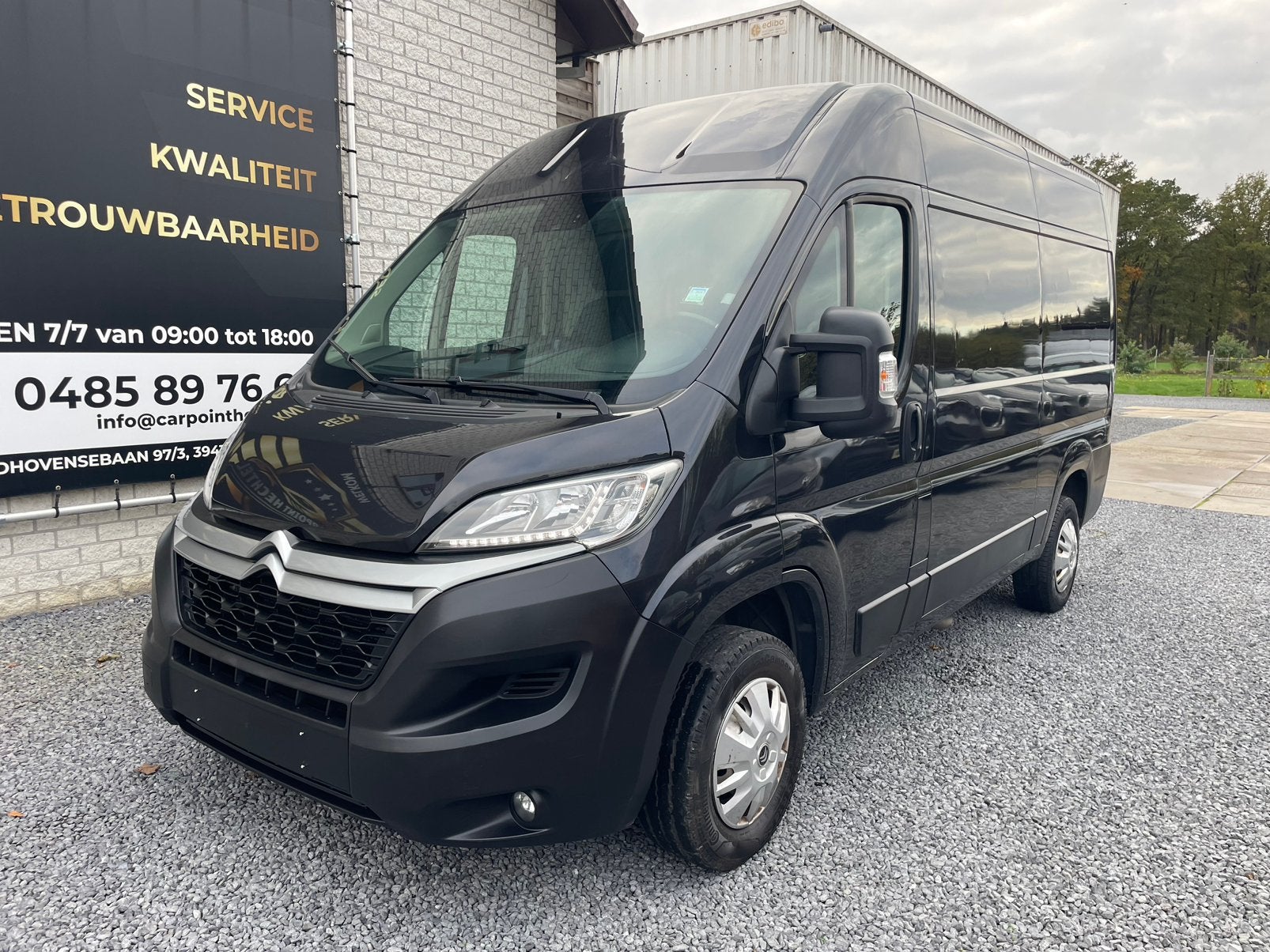 Citroen Jumper 2.0 BlueHdi l3h2 131 pk 2018 1ste eigenaar !, 1995 cc, Citroën, Zwart, Bedrijf