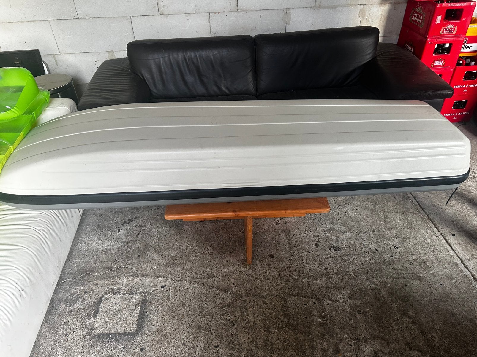 Coffre de toit pour skis, Enlèvement, Comme neuf