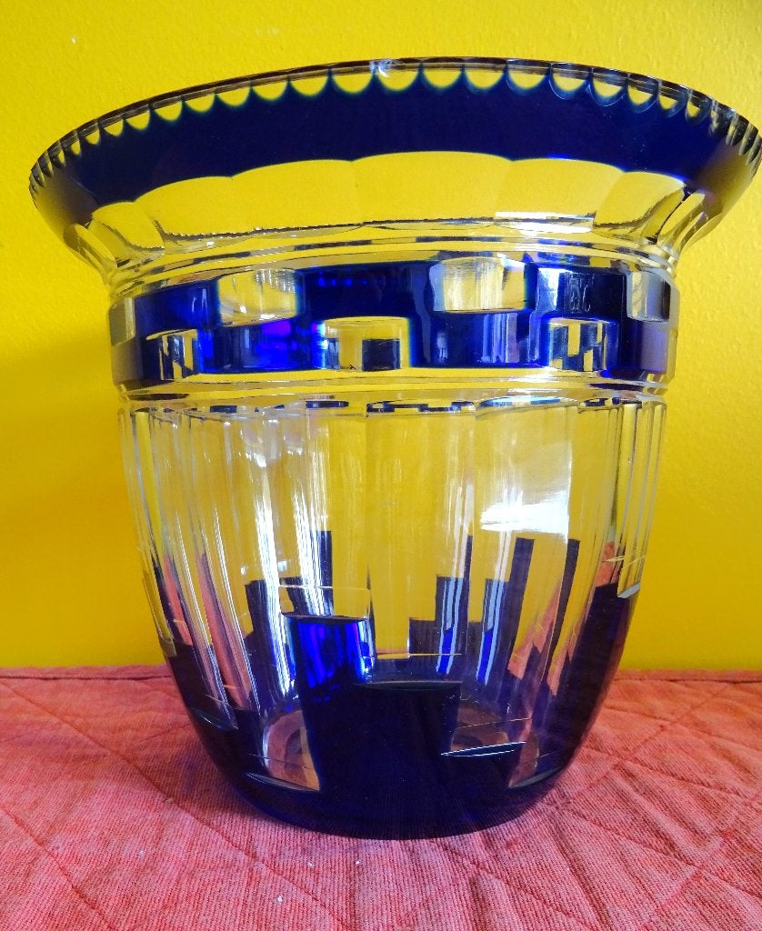RARE VASE  ART DECO JOSEPH SIMON 1925 VSL SIGNE, Antiquités & Art, Enlèvement ou Envoi