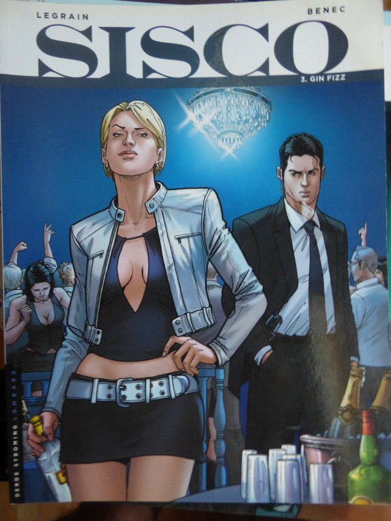 sisco nr 3   gin fizz ,   softcover in goede staat, Ophalen of Verzenden