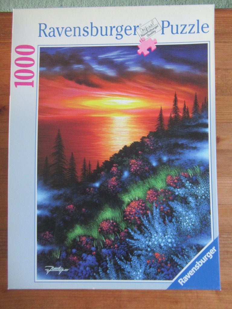 Leuke volledige puzzel van 1000 stukjes, zo goed als nieuw, Ophalen, 500 t/m 1500 stukjes, Zo goed als nieuw, Legpuzzel