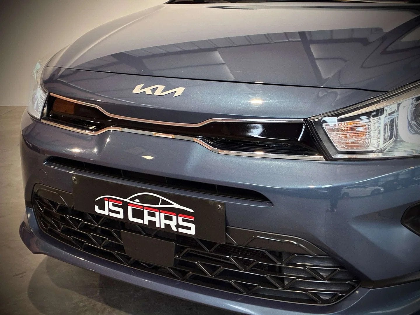 Kia Rio 1.2i Pulse 1ERPRO-GPS-CARPLAY-CAMERA-JANTES16-PDC, Auto's, Stof, Gebruikt, 4 cilinders, Blauw