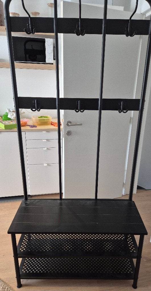 Ikea NIPÅSEN / BAGGMUCK schoenenrek en kapstok, Huis en Inrichting, Ophalen, Zo goed als nieuw